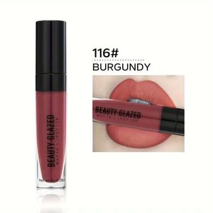 Beauty Glazed Matte Lipstick - Burgundy 116